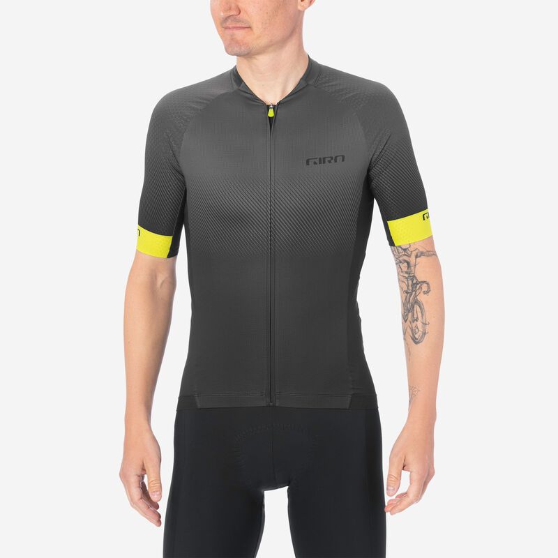 Giro Chrono Pro Bicycle Cycle Bike Short Sleeves Jersey Black Transition 